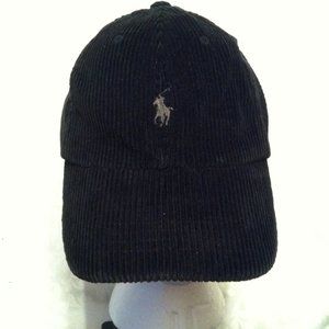 POLO RALPH LAUREN MEN'S PRE-OWNED 100%COTTON CORDUROY HAT ONE SIZE